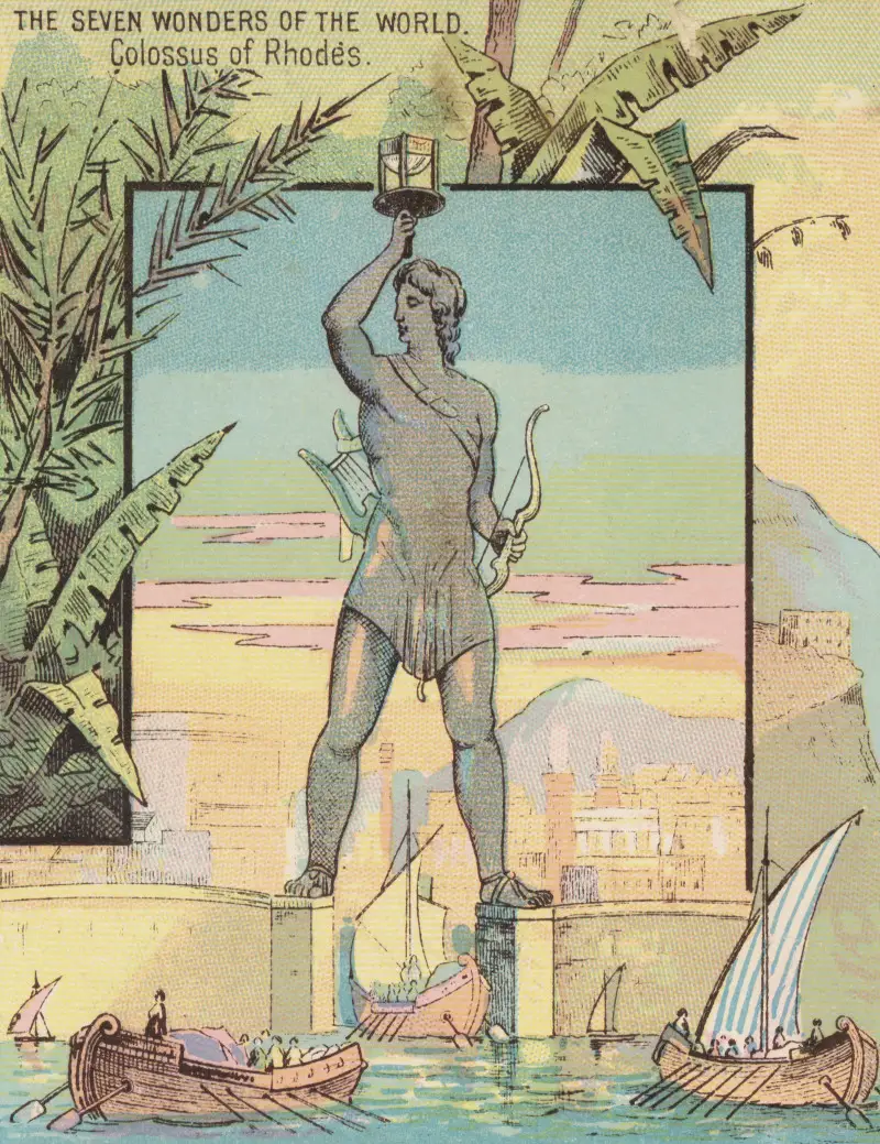 Colossus of Rhodes - Seven Wonders of the Ancient World